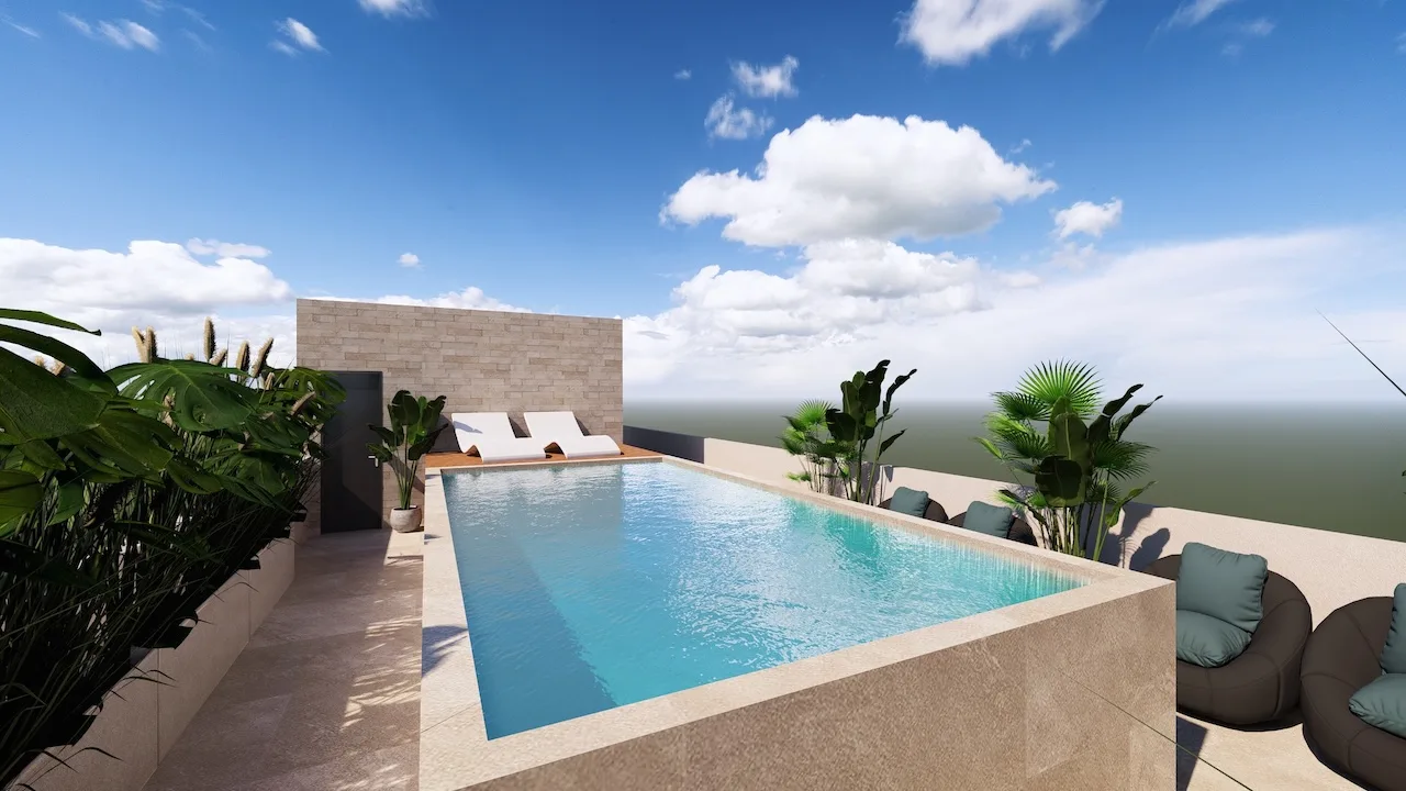 Résidence OLIVIA Rooftop – high end development in gueliz 2